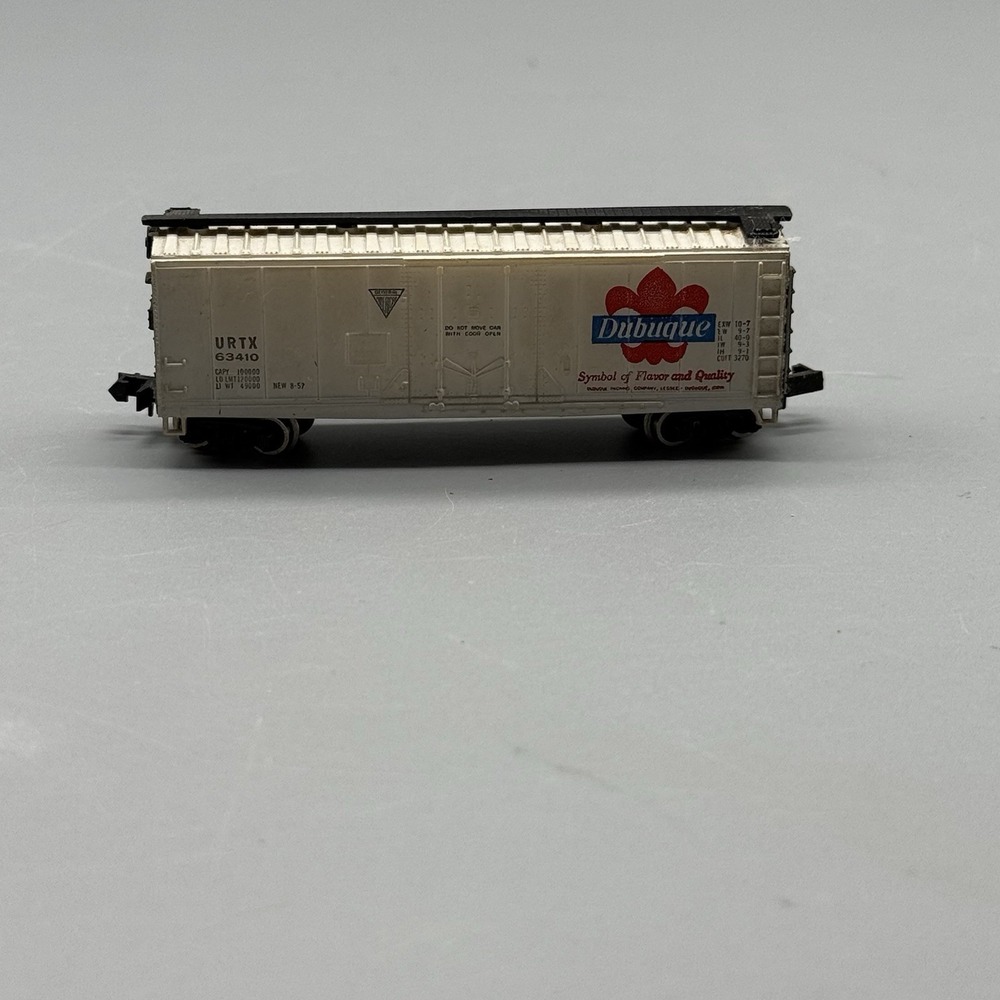 Bachmann N Scale Dubuque Packing Company URTX 63410 Reefer Box Car Vintage